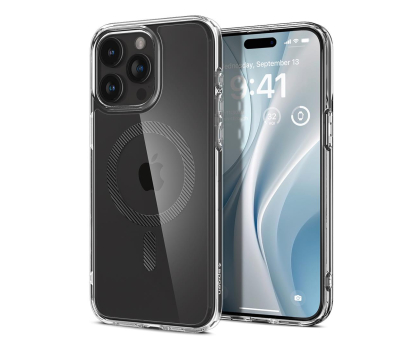 Etui do telefonów SPIGEN Ultra Hybrid Mag Magsafe do iPhone 15 Pro carbon fiber ACS06717